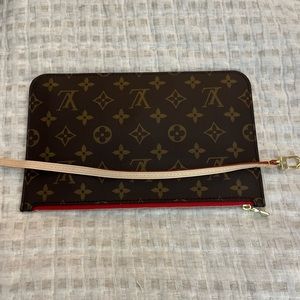 Louis Vuitton monogram wristlet